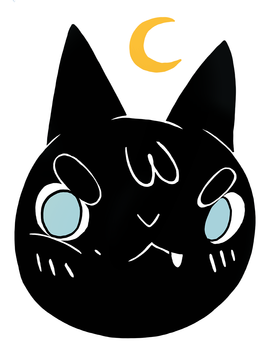 angry cat head